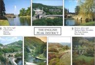 The English Peak District postcards